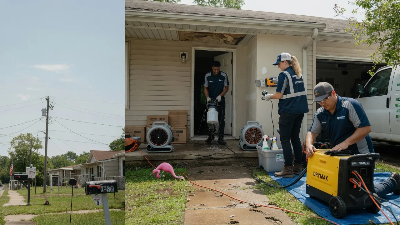 Storm Damage Water Removal in La Fayette, GA near me